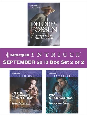 cover image of Harlequin Intrigue September 2018--Box Set 2 of 2